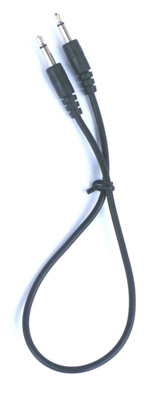 DOEPFER A-100C30 BLACK 30cm PATCH CABLE 3.5mm : BRAND NEW :  [DETROIT MODULAR] image 1