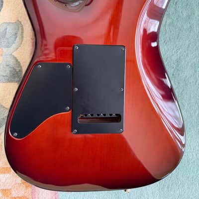 Tom Anderson Drop Top Orange Burnished Burst with Bindings image 3