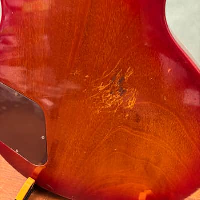 Vintage Gibson Les Paul Deluxe 1979 - Cherry Sunburst image 5