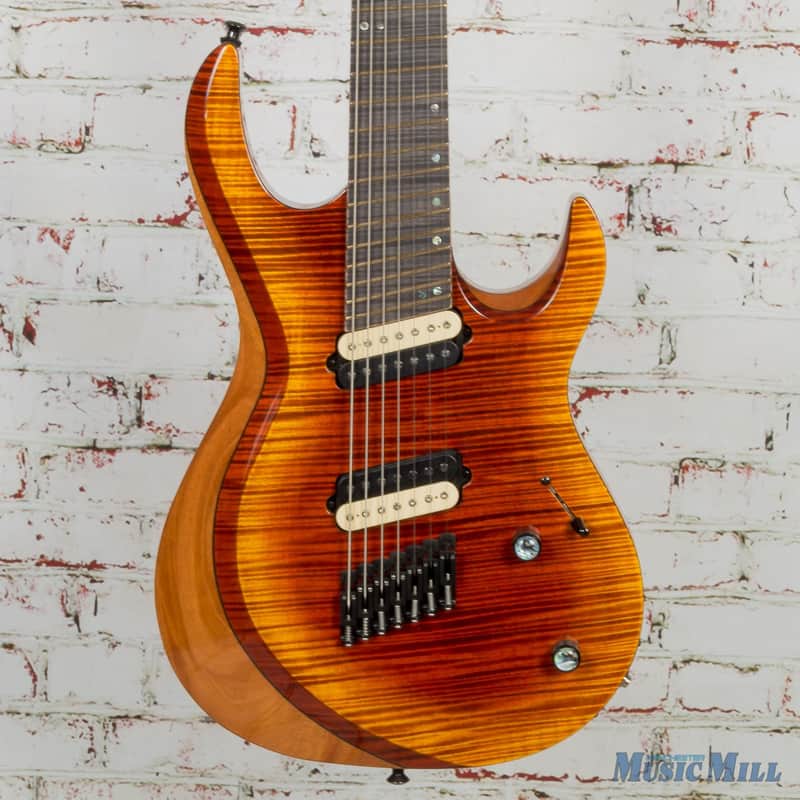 Kiesel Aries AM7 Multiscale Deep Vintage Burst Flame w/Bag (USED) image 1