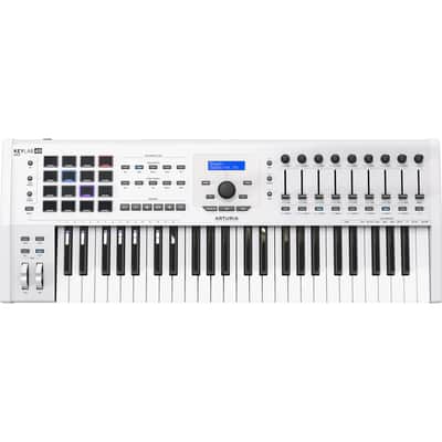 Arturia Keylab49 Mkii White Tastiera Bianca Controller Master Keyboard Midi Usb 49 Tasti Bianco