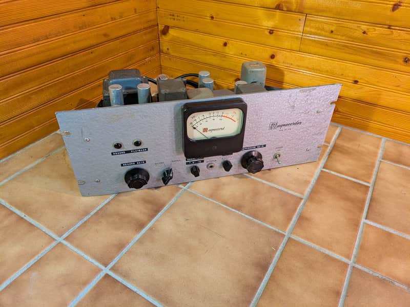 Vintage Magnacorder PT 7-R Microphone Preamp/Tube Amp/Mixer image 1