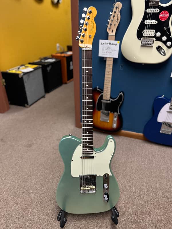 2020 Fender American Professional II Telecaster - Mystic Surf Green image 1