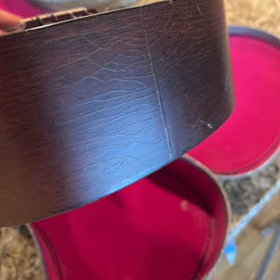 Rare Vintage 1950s Favilla B-2 Baritone Ukulele with Original Hardcase image 13