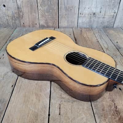 Preston Thompson Guitars Size 2 BA Brazilian Rosewood and Spruce Parlor Guitar with Calton Case - Natural image 9