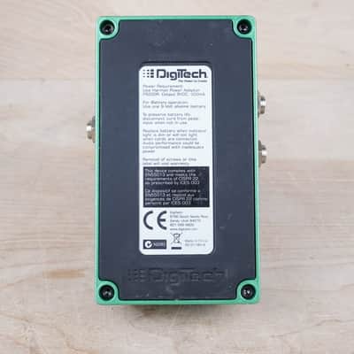 DigiTech X-Series Synth Wah Envelope Filter 2010 Green w/ Box, Paperwork image 8