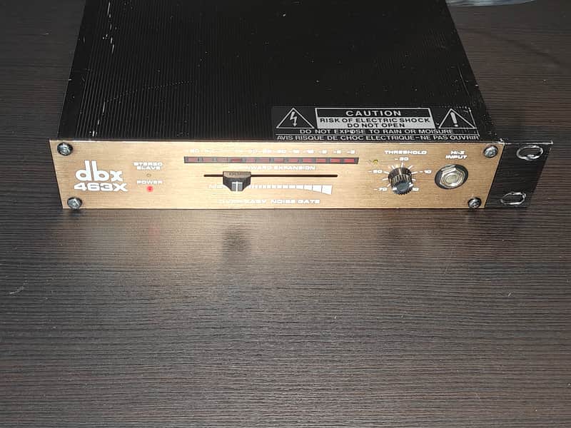 dbx 463X Over Easy Noise Gate 1990s - Black image 1