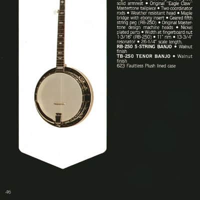 Epiphone by Gibson  MB-100 1979 Banjo image 14