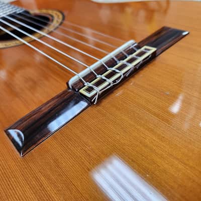 Vintage Early 1970s Kawai G-400 Classical - New Tuners & Bone Saddle w/ Original Hard Shell Case image 16