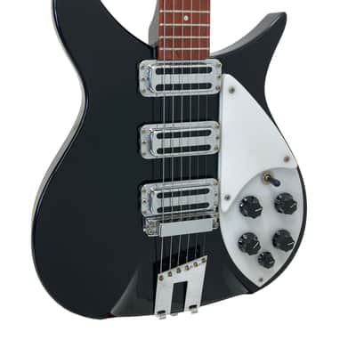 1996 Rickenbacker 350/V63 Jetglo image 2