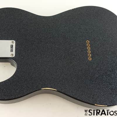 Fender Brad Paisley Road Worn Tele, LOADED BODY Telecaster, Black Sparkle. image 2