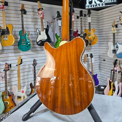 Eastman Romeo California Semi-hollowbody Electric Guitar - Goldburst w/OHSC & PLEK*D #659 image 9