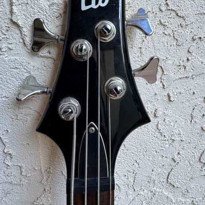 ESP LTD B-50 BASS- Active -superb action - black satin image 3