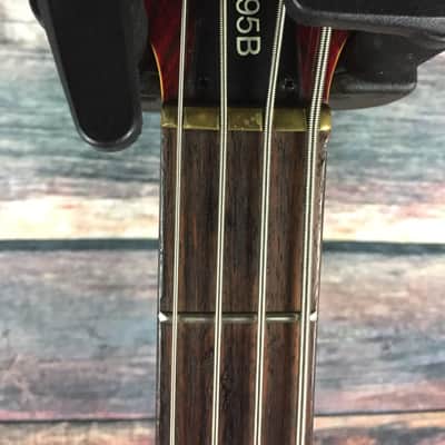Vantage VP795B 4 String Bass Left Handed with padded gig bag image 4
