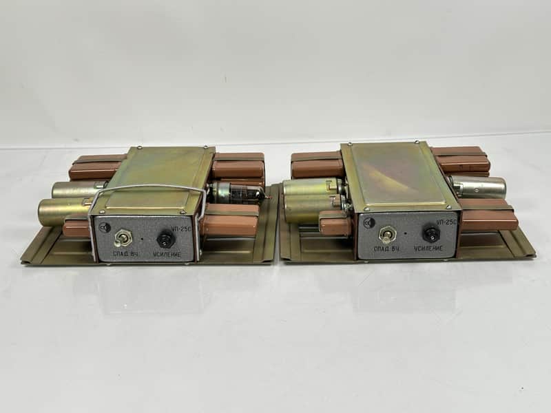 1968 Lomo UP-25C YP-25C Vintage Microphone Tube Preamp Pair image 1