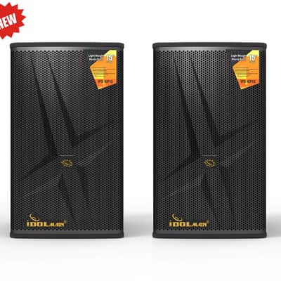 IDOLmain 8000W Professional Rated 15" Thunder Speakers Pair with Full Functions Console Mixing Amplifier IP-6800 Home Karaoke System image 5