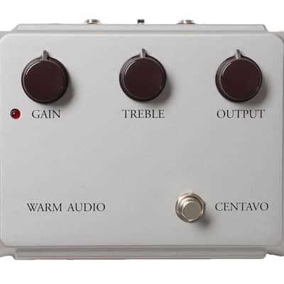 Warm Audio WA-CVLTD Centavo Limited Edition Silver Overdrive Pedal PROAUDIOSTAR image 1