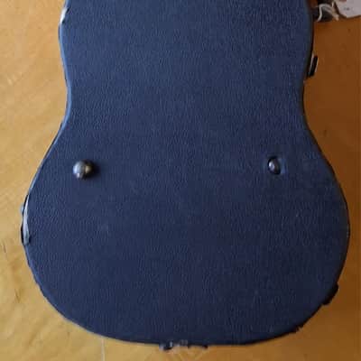 Gibson SG Hard Case 1970s - Black/ Red Inside image 13