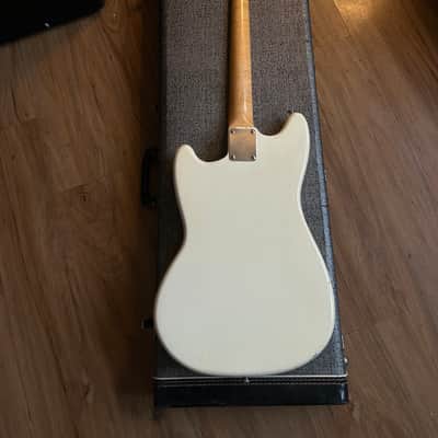 Fender Musicmaster II 1966 - Olympic White image 17