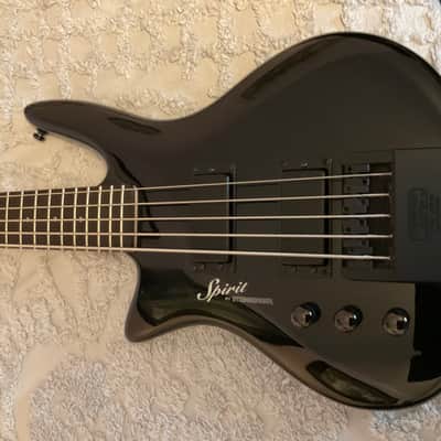 Steinberger Spirit XZ-25 (Left Handed) Headless - Black Gloss image 6