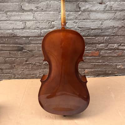 Etude 1/2 Size Student Cello Outfit w/ Gig Bag & Fine Tuners - Good Condition image 7