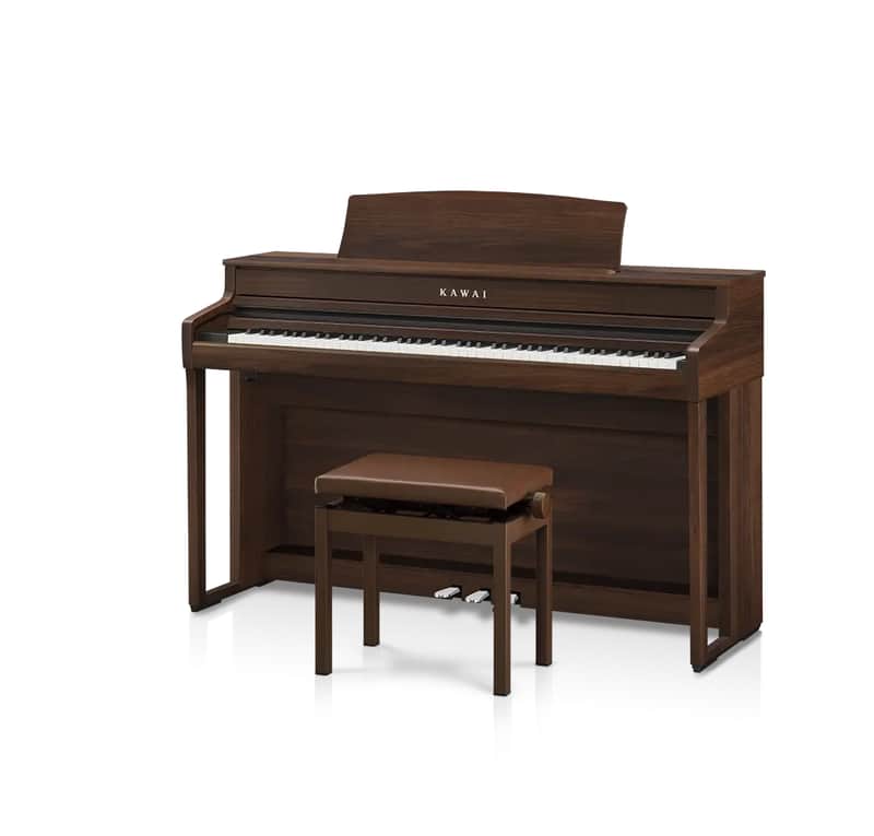 Immagine Kawai CA501 Digital Home Piano w/Bench Finish:Mocha Walnut - 1