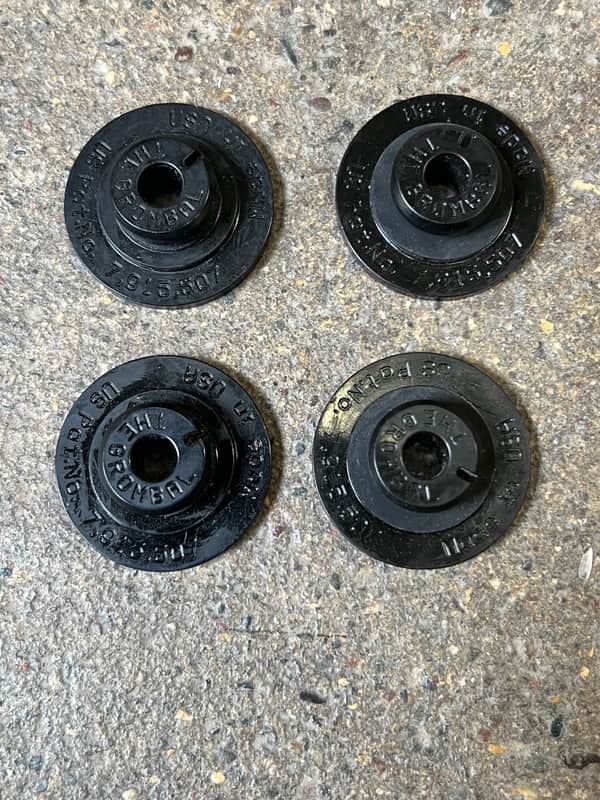Grombal Cymbal Protector Black 4pk image 1
