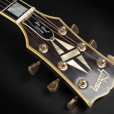 1989 Gibson Les Paul Custom - Ebony | USA Vintage Post Norlin Good Wood Era Bill Lawrence Humbucker HB-R/HB-L Humbucker Pickups Gold Hardware | Case image 10