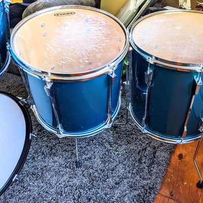 Tama Rockstar DX 6-Piece Drum Set in Ocean Blue. image 15