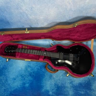 2003 Gibson Les Paul Gothic Black W/Hard Case and EMGs image 1