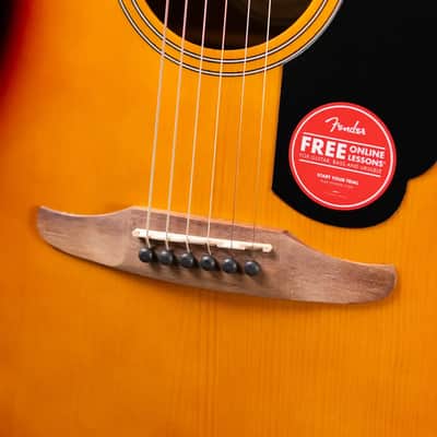 Fender California Standard Redondo Acoustic Guitar - 3-Color Sunbrst image 11