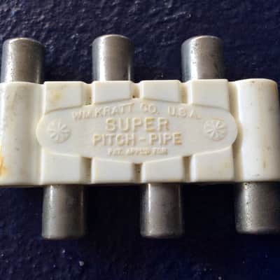 VINTAGE CASE CANDY - OLD SCHOOL PITCH PIPE FROM THE 60'S AND 70'S - WM KRATT CO. FREE SHIPPING image 2