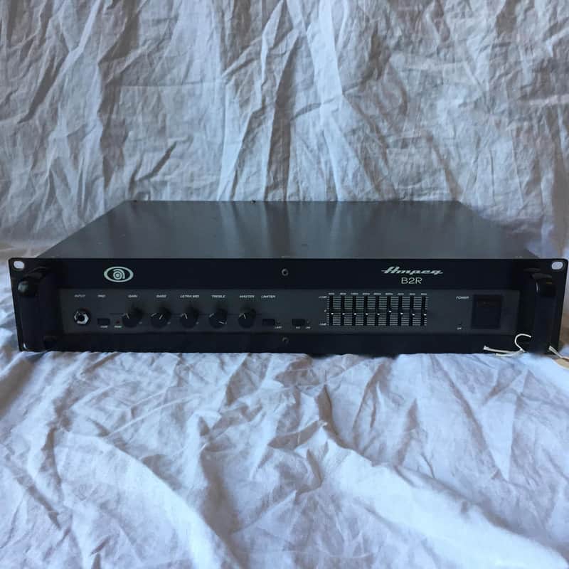 Ampeg B2R 350-Watt Rackmount Bass Amp Head | Reverb