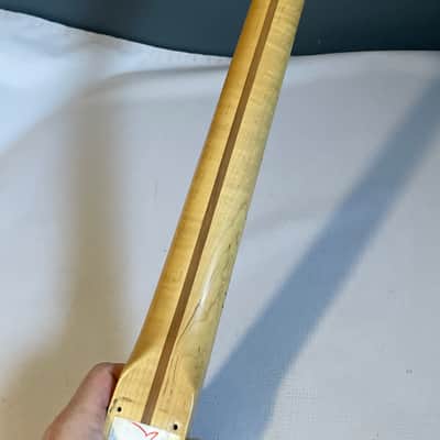 2004 Fender USA American 50th Anniversary Deluxe Stratocaster Guitar Neck 22 Fret Maple FB (Clean) image 18