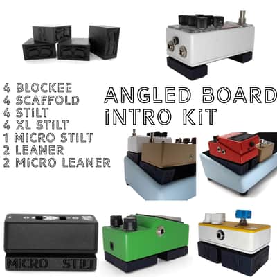NCD Risers - Angled Board Pedal Riser Intro Kit - BLACK image 1