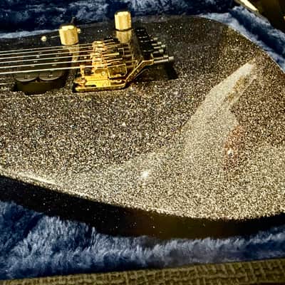 ESP USA M-II Floyd Rose  Black Sparkle image 6