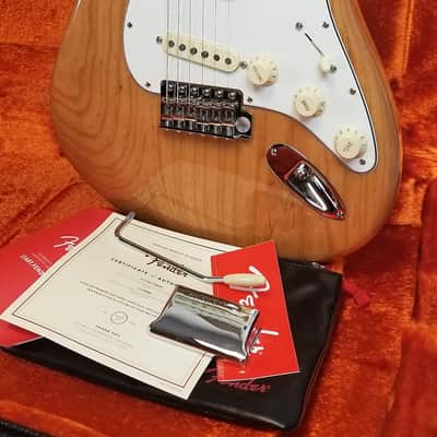 Fender American Vintage II 1973 Stratocaster, Ash Body, Rosewood FB, Aged Natural, w/HSC image 3