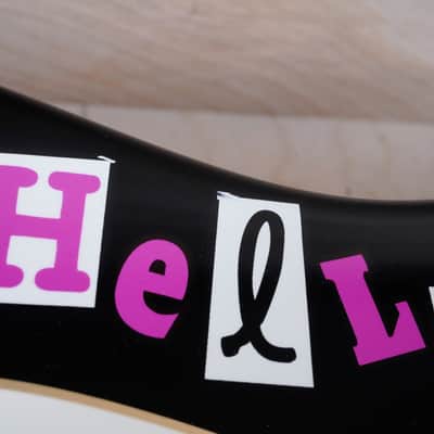 Squier Hello Kitty Mini Stratocaster 2006 Black w/ Bag image 10
