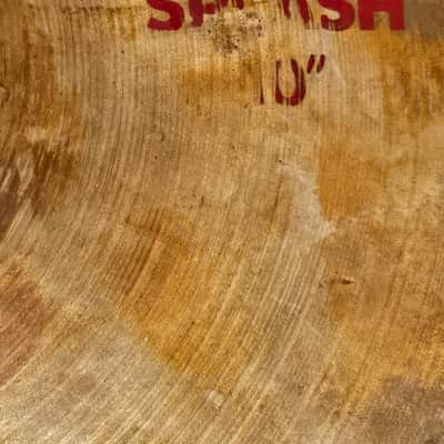 Paiste 2002 10" Splash - Made in Switzerland, Red Label, Beautiful Aged Patina image 3