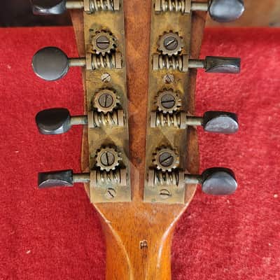 Vintage Bowl-Back Mandolin Natural - FULLY RESTORED - Brazilian Rosewood Back!! image 12
