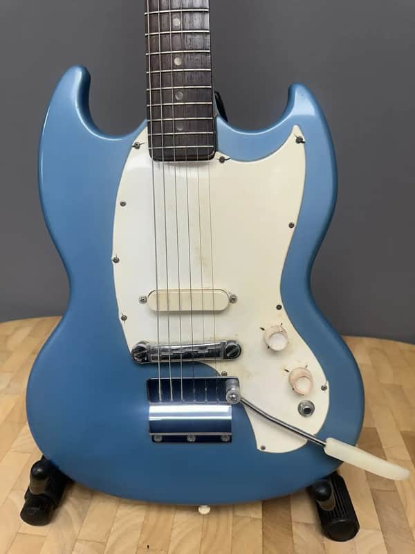 Kalamazoo SG KG-1A Daphne Blue Guitar image 1