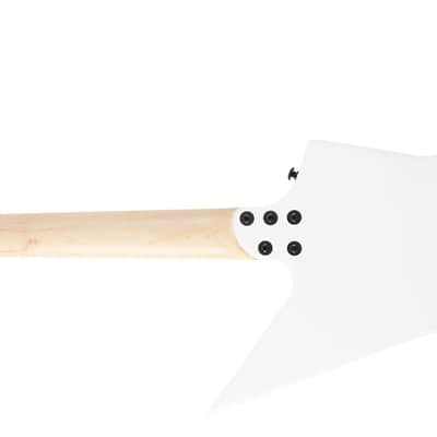 S by Solar EB4.6W – White Matte Electric Guitar image 3