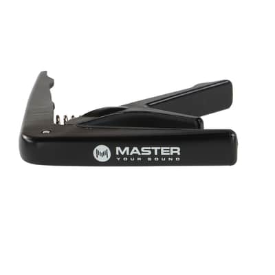 Master Light Acoustic Electric Guitar Capo, Black image 1