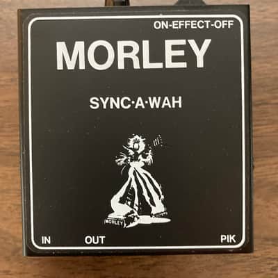 Morley Sync-A-Wah Pedal LIKE NEW IN BOX w/ Paperwork Late 1980's image 1