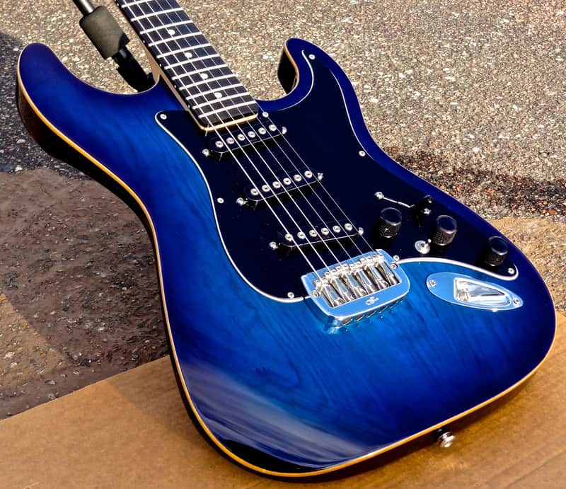 G&L S500 Custom Shop 2011 BlueBurst image 1