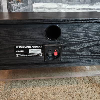 Cerwin-Vega Cerwin Vega VE-5C 2-way center channel speaker 2010 - Black image 5