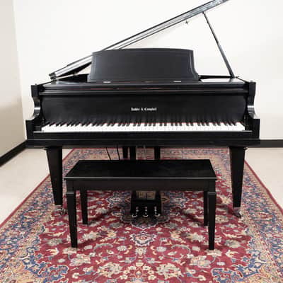 Kohler & Campbell Grand Piano w/ QRS Player System| Satin Ebony | SN: 60650 | Used image 2