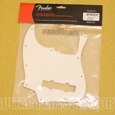 005-3308-049 Fender 4-Ply Brown Shell Pickguard for 5-String DLX Jazz Electric Bass Guitar image 2