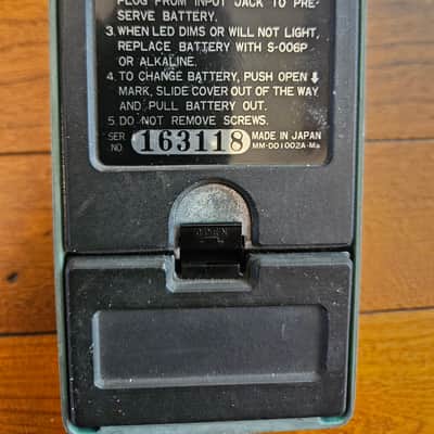 Ibanez TS808 Vintage Tube Screamer 1979 - 1981, Original Owner image 6