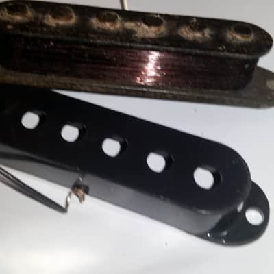 Fender STRATOCASTER Pickup 1980 grey bottom meter read 5.50 image 7